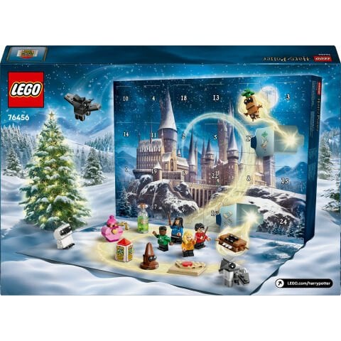 LEGO® Harry Potter™ 2025 Yılbaşı Takvimi, Çocuklar için Büyücü Oyuncağı 76456