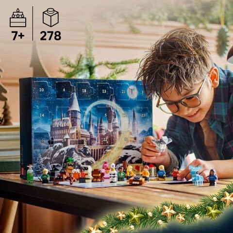 LEGO® Harry Potter™ 2025 Yılbaşı Takvimi, Çocuklar için Büyücü Oyuncağı 76456