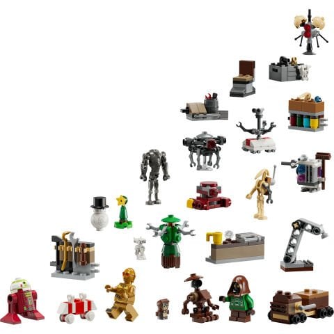 LEGO® Star Wars™ 2025 Yılbaşı Takvimi Hediye Seti 75418