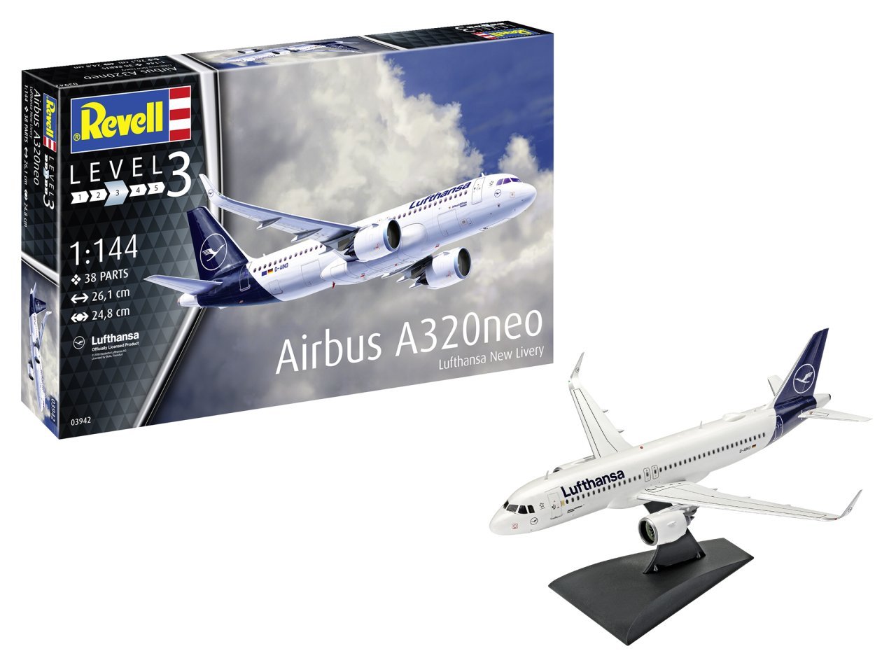 Revell Airbus A320 neo Lufthansa''New Li