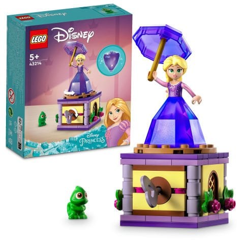 LEGO® ǀ Disney Dönen Rapunzel 43214 Oyuncak Yapım Seti (89 Parça)