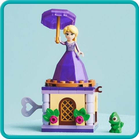 LEGO® ǀ Disney Dönen Rapunzel 43214 Oyuncak Yapım Seti (89 Parça)