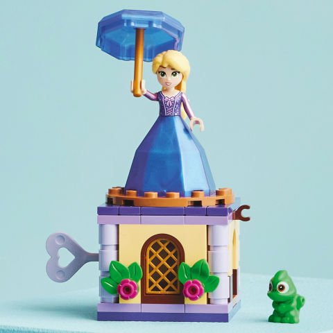 LEGO® ǀ Disney Dönen Rapunzel 43214 Oyuncak Yapım Seti (89 Parça)