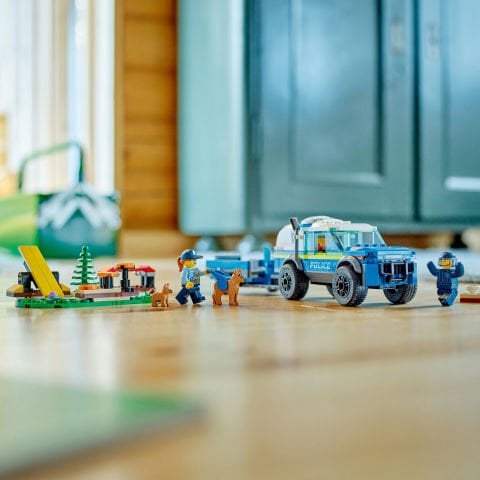 LEGO® City Mobil Polis Köpeği Eğitimi 60369 Oyuncak Yapım Seti