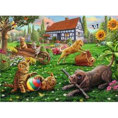Ravensburger 200 Parçalı Puzzle Bahçede-128280