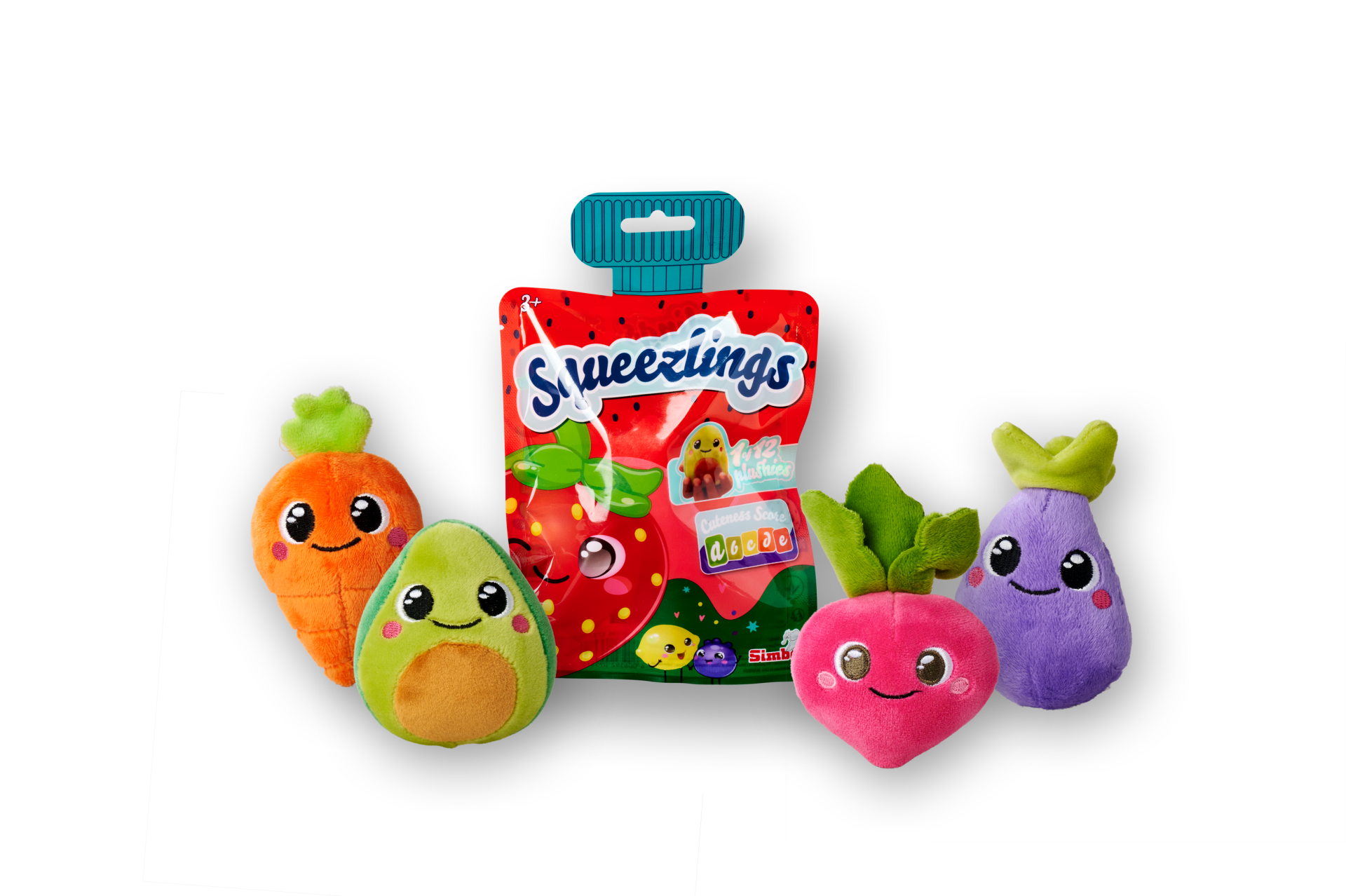 Squeezlings Peluş 8cm