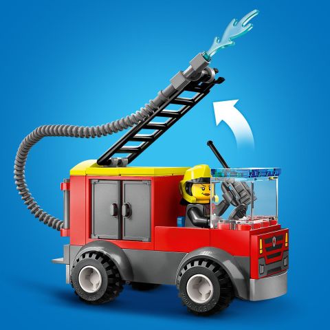 LEGO® City İtfaiye Merkezi ve İtfaiye Kamyonu 60375 Oyuncak Yapım Seti