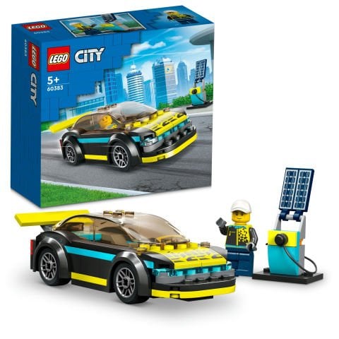 LEGO® City Elektrikli Spor Araba 60383 Oyuncak Yapım Seti
