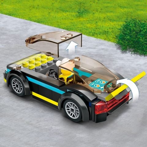 LEGO® City Elektrikli Spor Araba 60383 Oyuncak Yapım Seti (95 Parça)