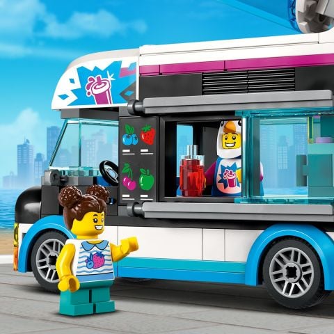 LEGO® City Penguen Buzlaş Arabası 60384 Oyuncak Yapım Seti