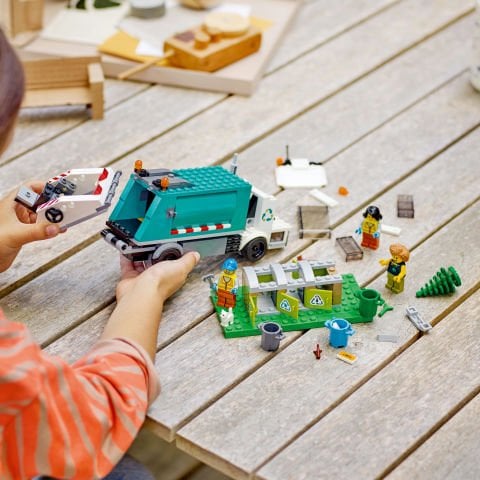 LEGO® City Geri Dönüşüm Kamyonu 60386 Oyuncak Yapım Seti