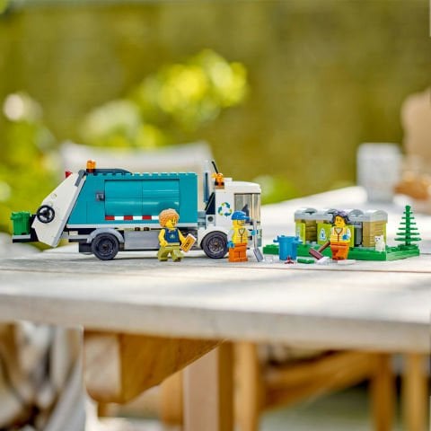 LEGO® City Geri Dönüşüm Kamyonu 60386 Oyuncak Yapım Seti