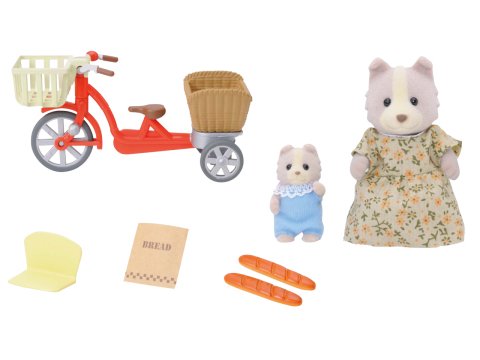 Sylvanian Families Köpek Ailesi Bisiklet Seti