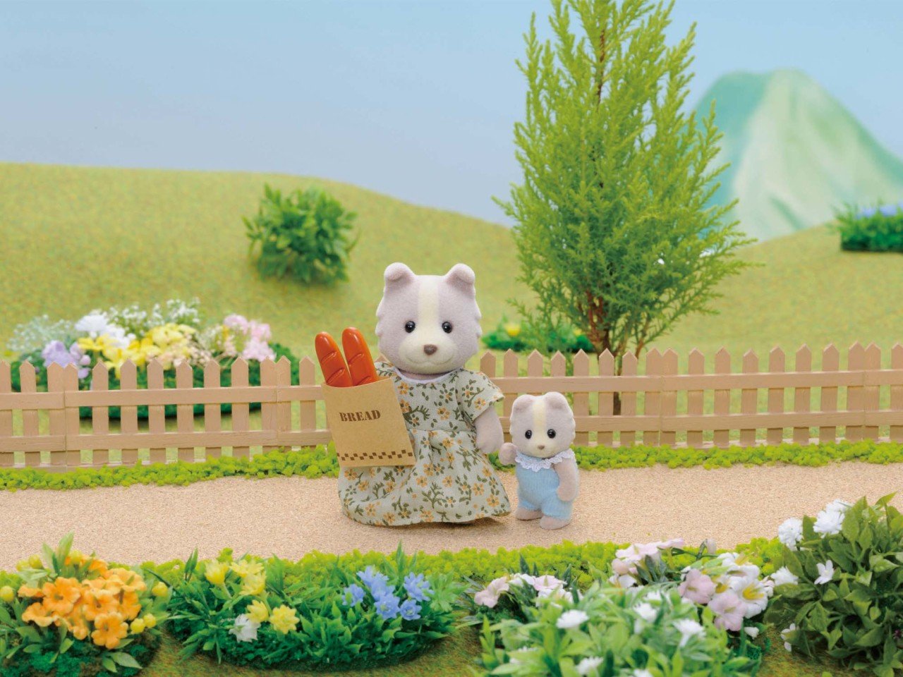 Sylvanian Families Köpek Ailesi Bisiklet Seti