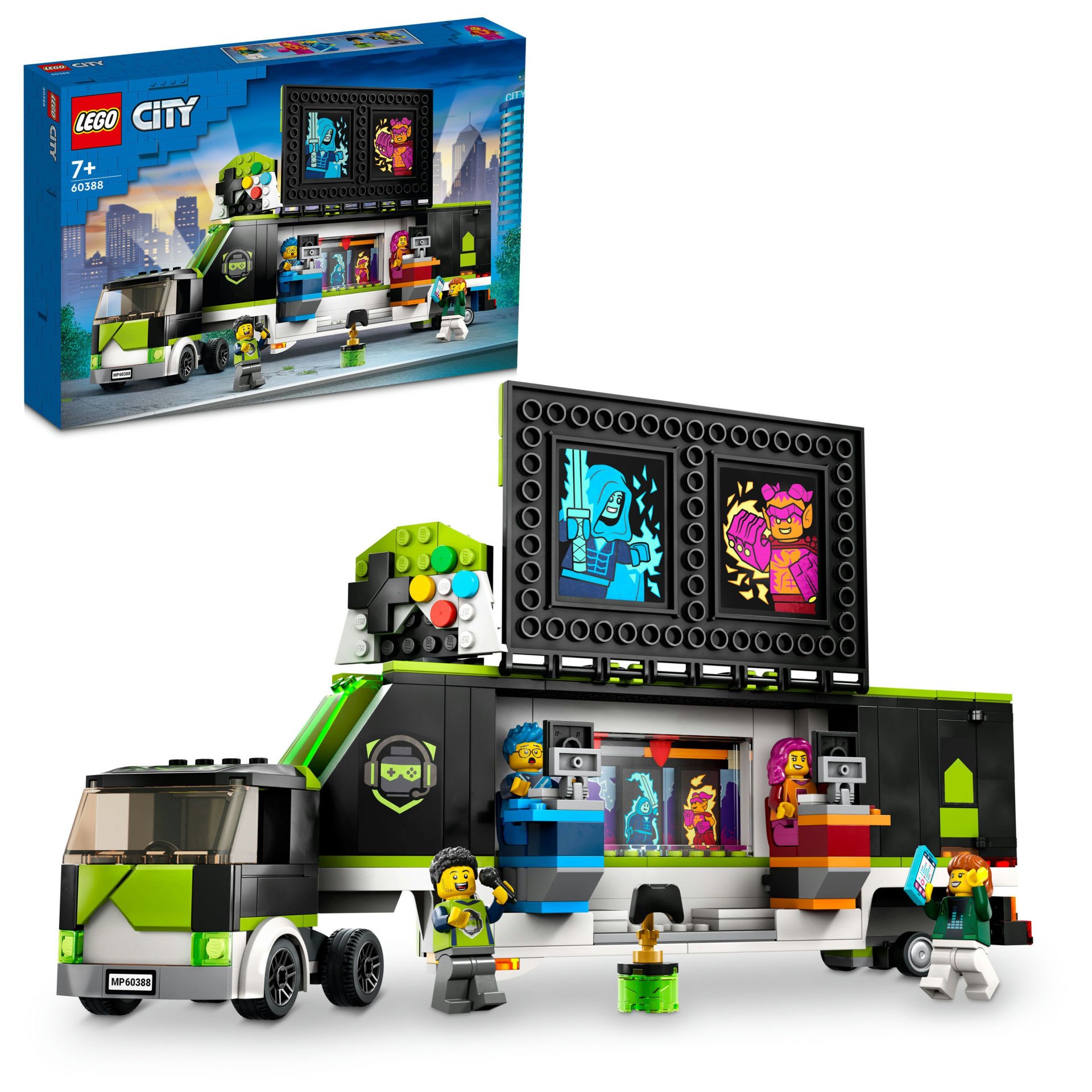 LEGO® City Oyun Turnuvası Tırı 60388 Oyuncak Yapım Seti (344 Parça)