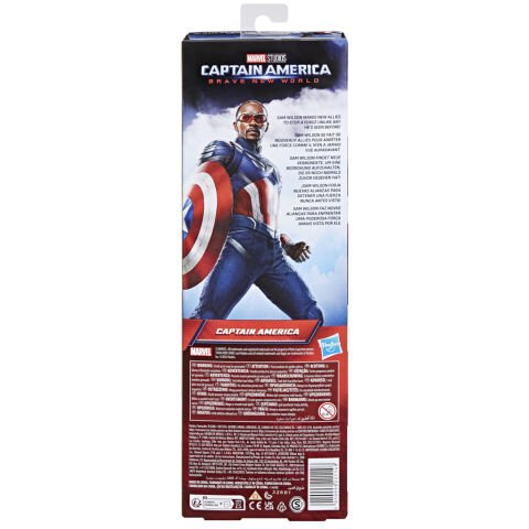 Titan Hero Captain America Delüks Aksiyon Figürü