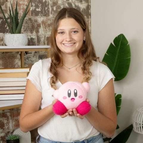 Kirby 6 inç Örgü Tarzı Peluş