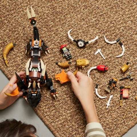 LEGO® NINJAGO® Cole’un Toprak Ejderhası EVO 71782 Oyuncak Yapım Seti (285 Parça)