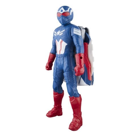 Marvel Avengers Captain America: Brave New World Uçuş Modu Figürü, 9'' (22 cm), 4+ Yaş