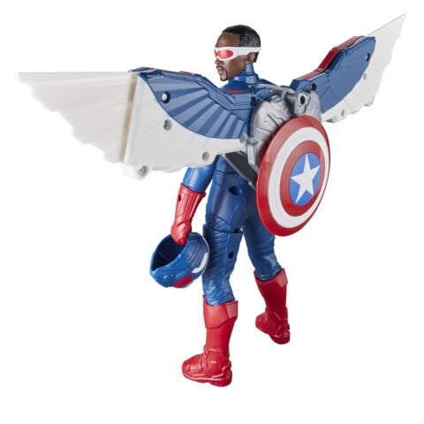 Marvel Avengers Captain America: Brave New World Uçuş Modu Figürü, 9'' (22 cm), 4+ Yaş