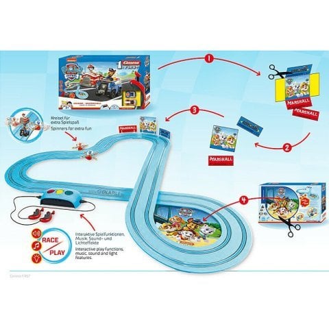 1st Paw Patrol Race Rescue