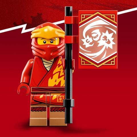 LEGO® NINJAGO® Kai’nin Robot Motosikleti EVO 71783 Oyuncak Yapım Seti (312 Parça)