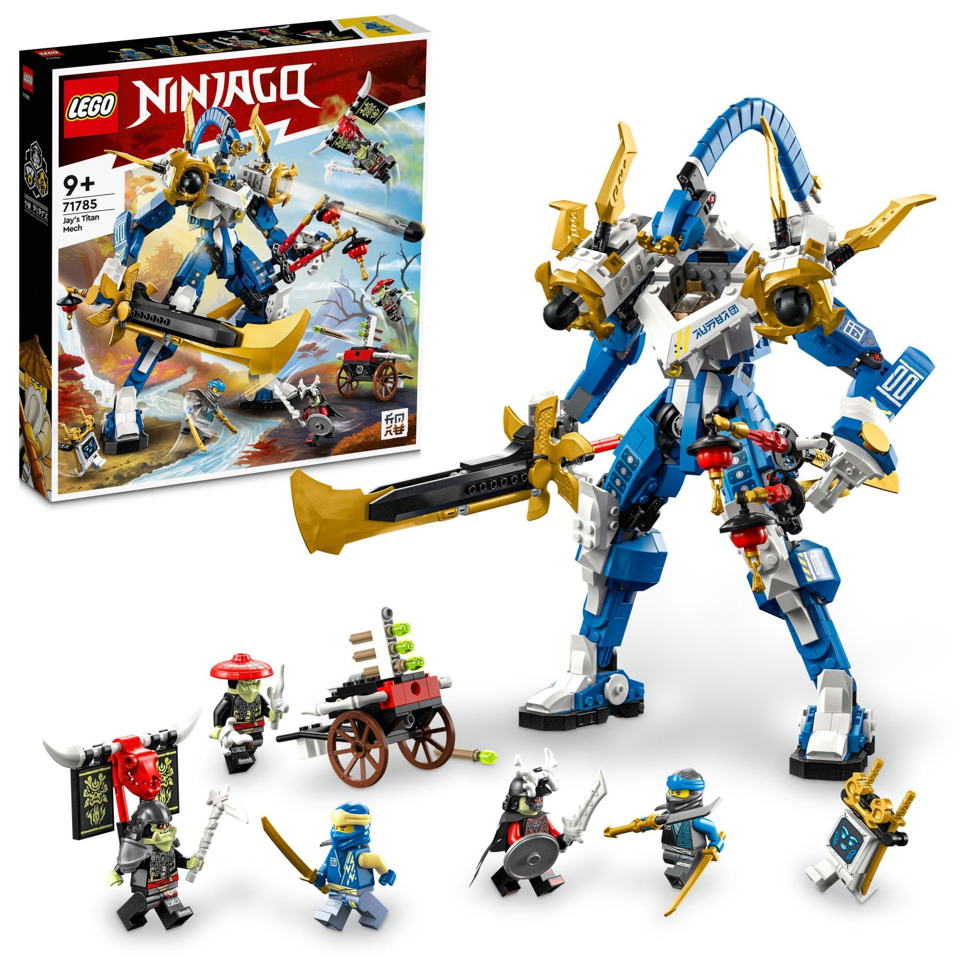 LEGO® NINJAGO® Jay’in Titan Robotu 71785 Oyuncak Yapım Seti