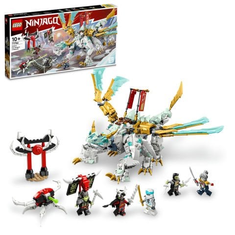 LEGO® NINJAGO® Zane'in Buz Ejderhası Yaratığı 71786 Oyuncak Yapım Seti (973 Parça)