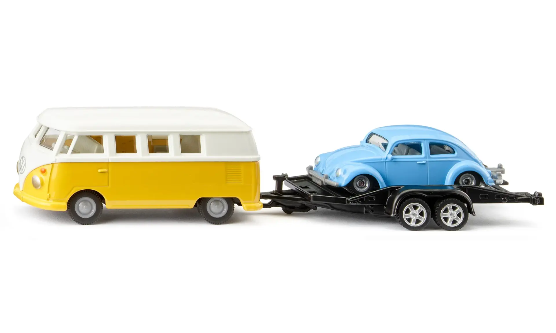 Volkswagen T1 Minibüs ve Römorklu Beetle