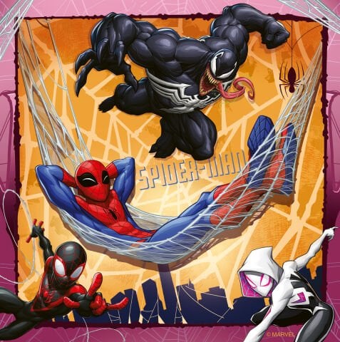 3x49p Puz Marvel Spider Man