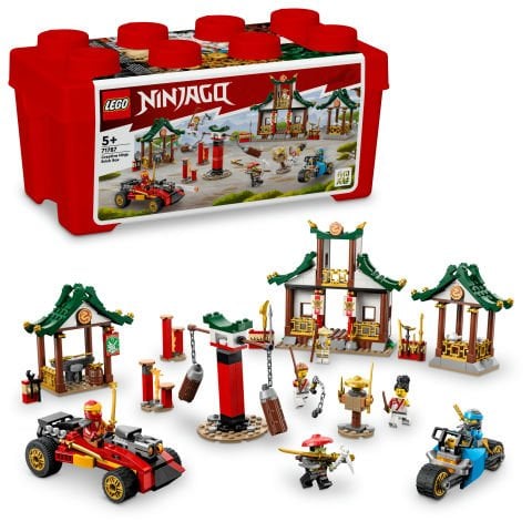 LEGO® NINJAGO® Yaratıcı Ninja Yapım Parçası Kutusu 71787 Oyuncak Yapım Seti