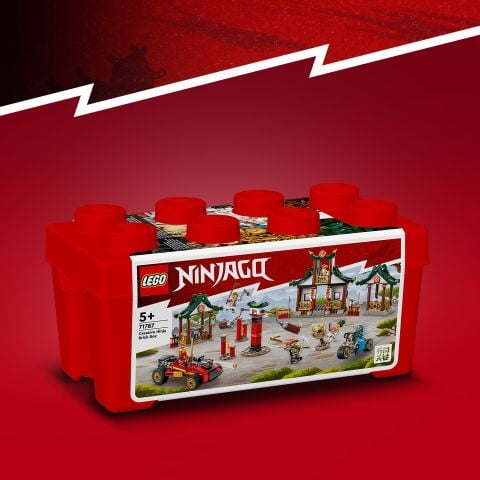 LEGO® NINJAGO® Yaratıcı Ninja Yapım Parçası Kutusu 71787 Oyuncak Yapım Seti