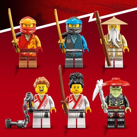 LEGO® NINJAGO® Yaratıcı Ninja Yapım Parçası Kutusu 71787 Oyuncak Yapım Seti (530 Parça)