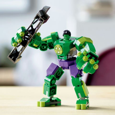 LEGO® Marvel Hulk Robot Zırhı 76241 Oyuncak Yapım Seti (138 Parça)