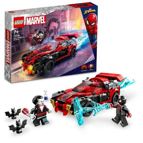 LEGO® Miles Morales Morbius’a Karşı 76244 Oyuncak Yapım Seti (220 Parça)