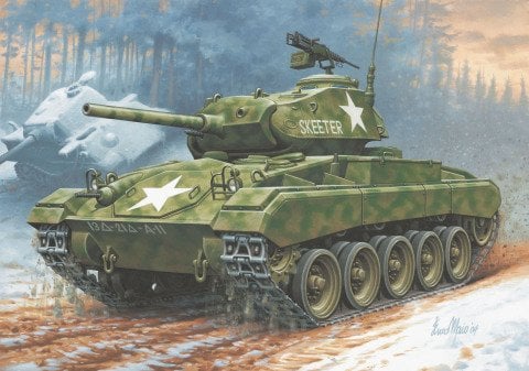 Revell M24 Chaffee