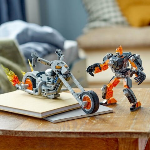 LEGO® Marvel Ghost Rider Robotu ve Motosikleti 76245 Oyuncak Yapım Seti