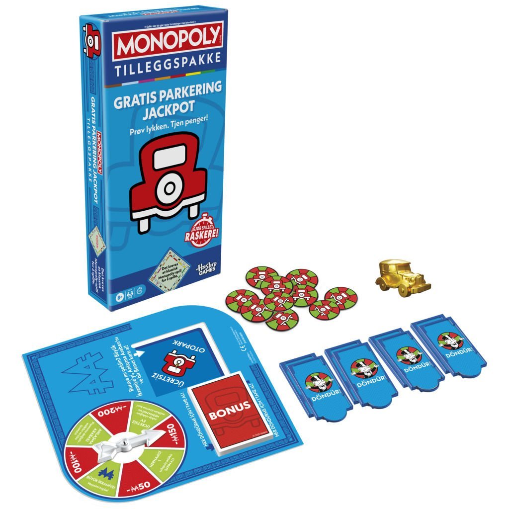 Monopoly Ücretsiz Otopark Büyük İkramiyesi Genişletme Paketi