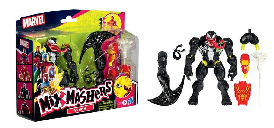 Spider-Man Mixmashers Delüks Figür Asorti (Tekli)