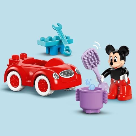 LEGO® Mickey Fare’nin Kulüp Evi ve Arabası 10454