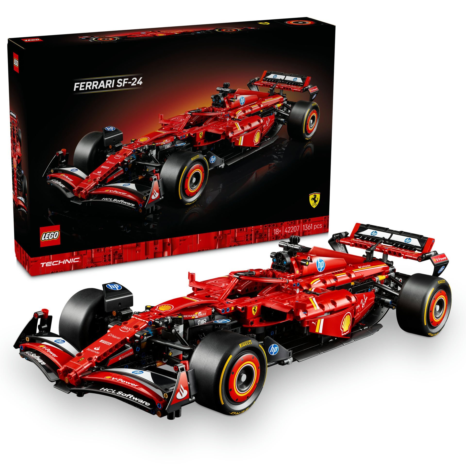 LEGO® Technic Ferrari SF-24 F1 Araba 42207
