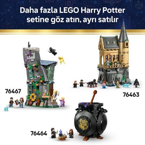 LEGO® Harry Potter™ Hogwarts™ Şatosu: Seçmen Şapka Töreni 76460