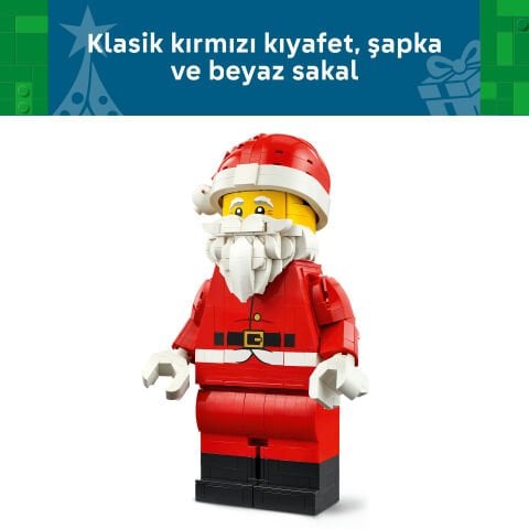 LEGO® Büyük Boyutlu Noel Baba Minifigürü 40820