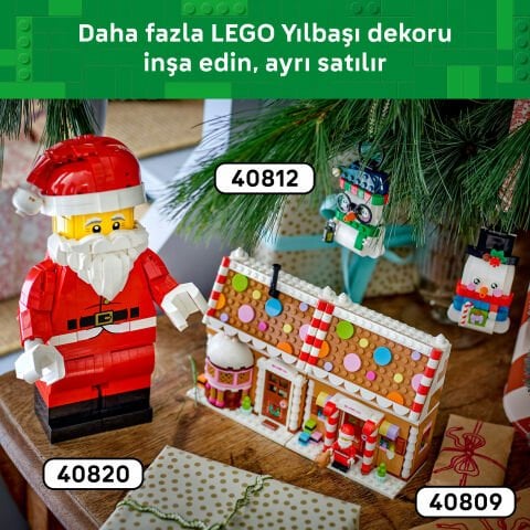 LEGO® Büyük Boyutlu Noel Baba Minifigürü 40820