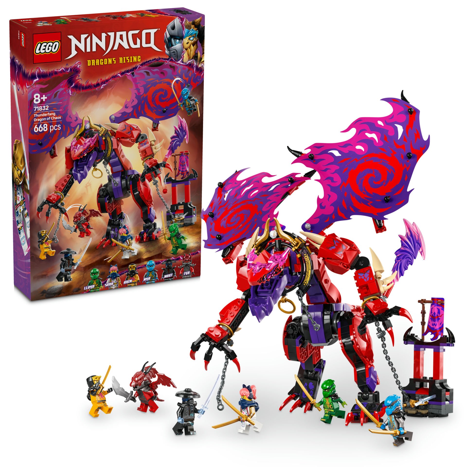 LEGO® Thunderfang Kaos Ejderhası 71832