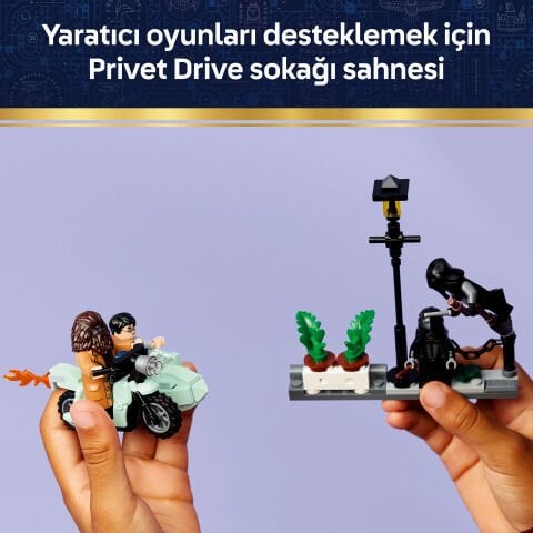 LEGO® Harry Potter™ Hagrid™ ve Harry, Privet Drive Kaçışı 76459