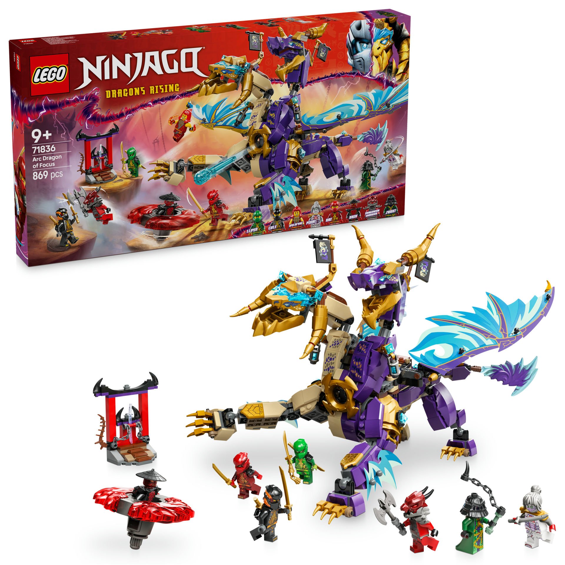 ARC'様 LEGO® Odak Ark Ejderhası 71836