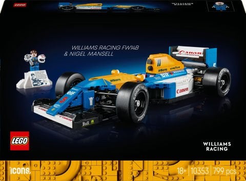 LEGO®  Williams Racing FW14B ve Nigel Mansell 10353
