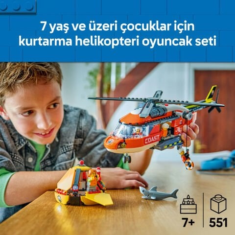 LEGO® City Sahil Güvenlik Helikopteri 60503