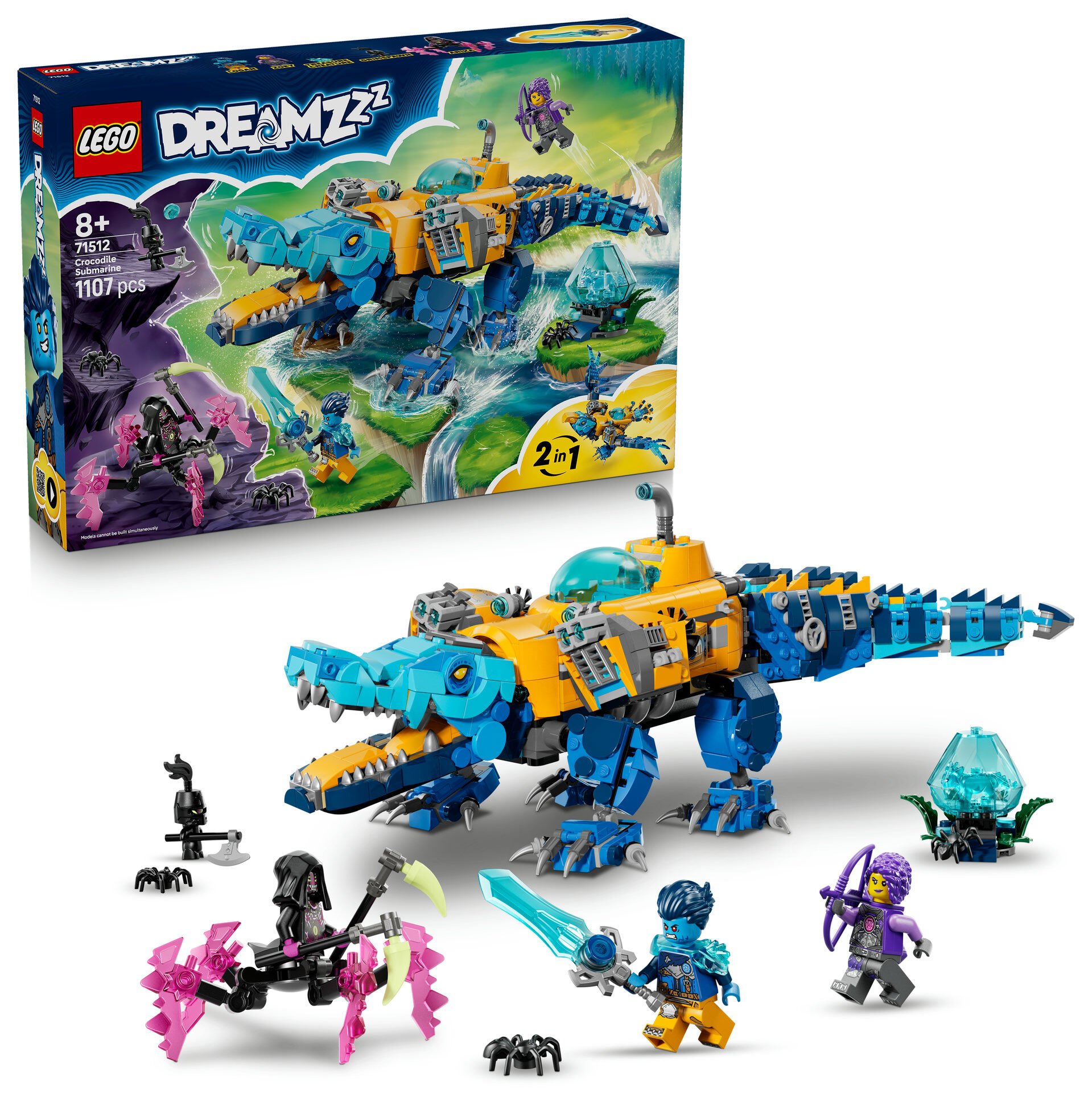 LEGO® DREAMZzz™ Timsah Denizaltı 71512